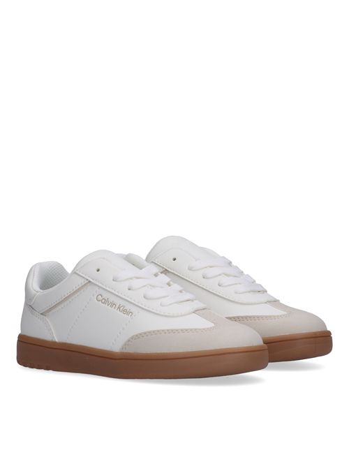 Sneakers bianche beige